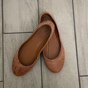 Frye Carson Leather Ballet Flats